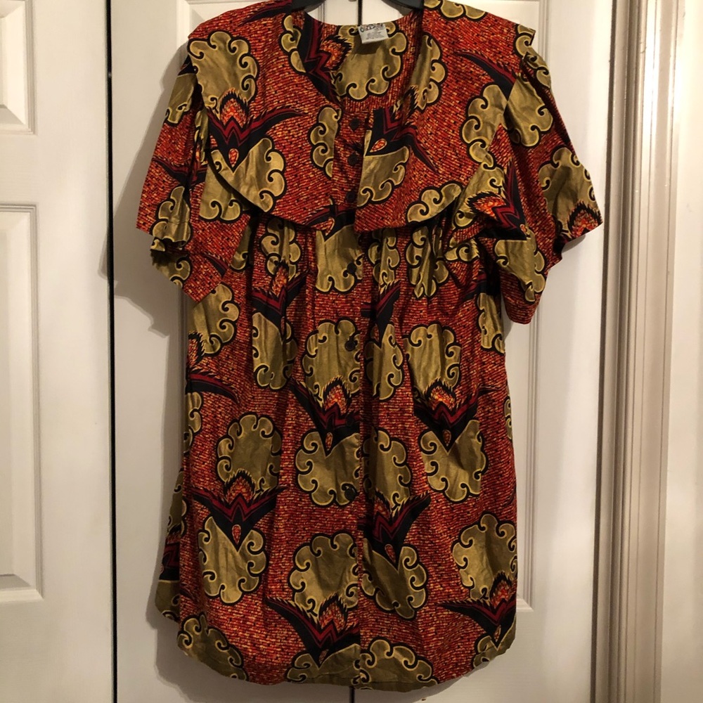 The African Village One Size Fits Most Dress